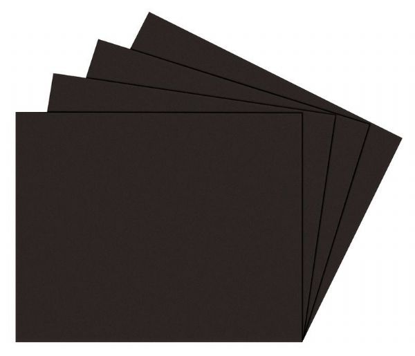 Solid Black Paper A1 135gm Turners Art Supplies